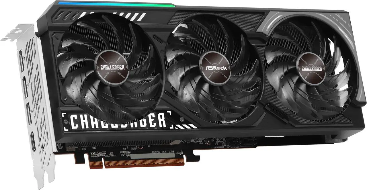 ASRock Challenger Radeon RX 9070 16GB GDDR6 PCI Express 5.0 x16 ATX