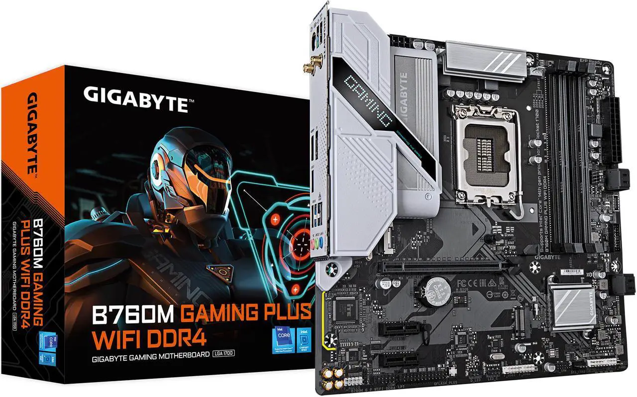GIGABYTE B760M GAMING PLUS WIFI DDR4 LGA 1700 Intel B760